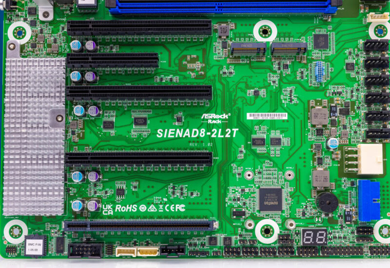 ASRock Rack SIENAD8 2L2T PCIe Slots