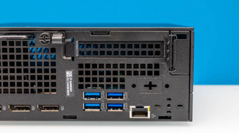 Dell Precision 3260 Compact Rear Low Profile USB NIC 2