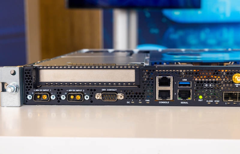 MiTAC Whitestone 2 5G CU DU 4th Gen Intel Xeon Scalable 1P At OCP Regional Summit 2023 Prague 4