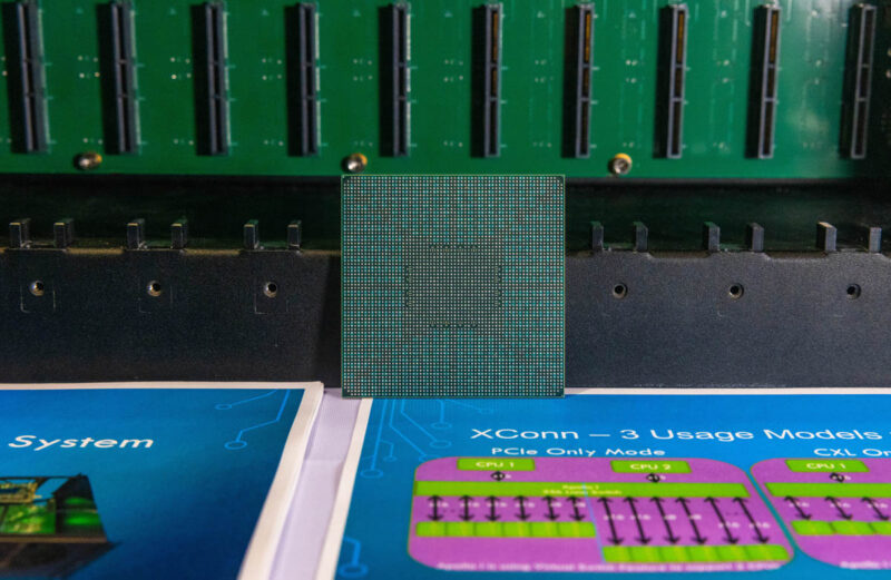 XConn CXL 2.0 Switch Rear At FMS 2024 3