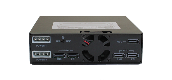 Icy Dock MB994IPO-3SB Rear Icy Dock MB994IPO-3SB Rear